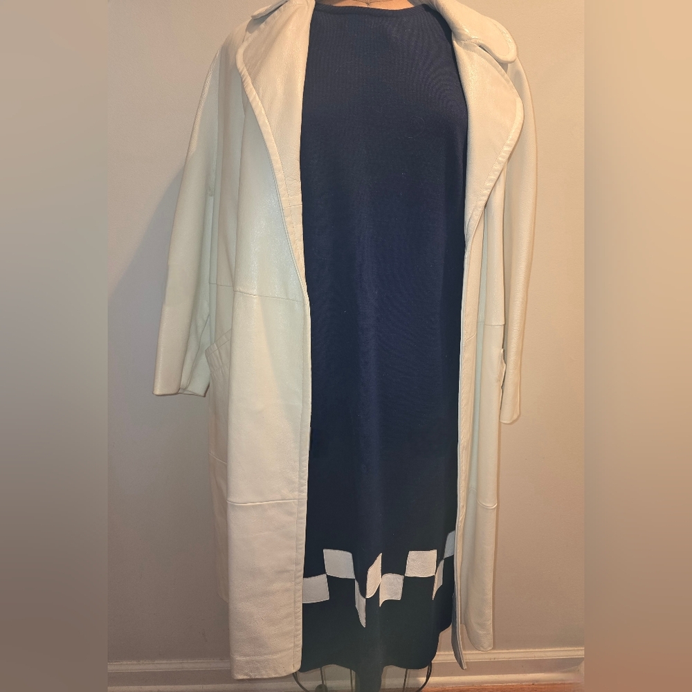 MCM Leather Check Dress & Coat Edward Schainmann & Jon Swartz
